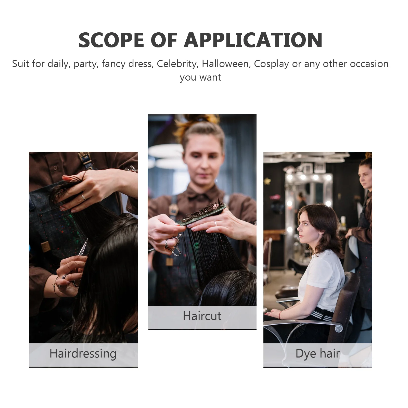 

1Pcs Hairdressing Cape Waterproof Durable Soft Adjustable Neck Waist Salon Barber Gown Fast Dry Haircut Apron Hairdressing Cape