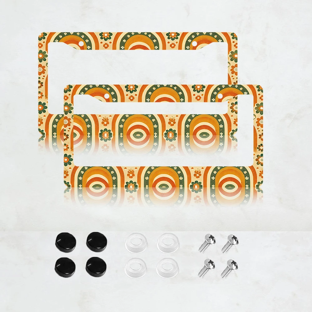 2PC Rainbow Retro L…