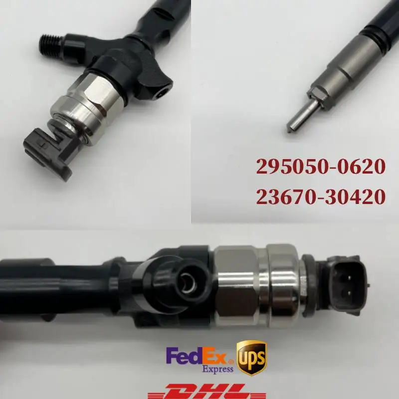 295050-0620 Common Rail Fuel Injector Nozzle 23670-30420 for T/o-yo-ta