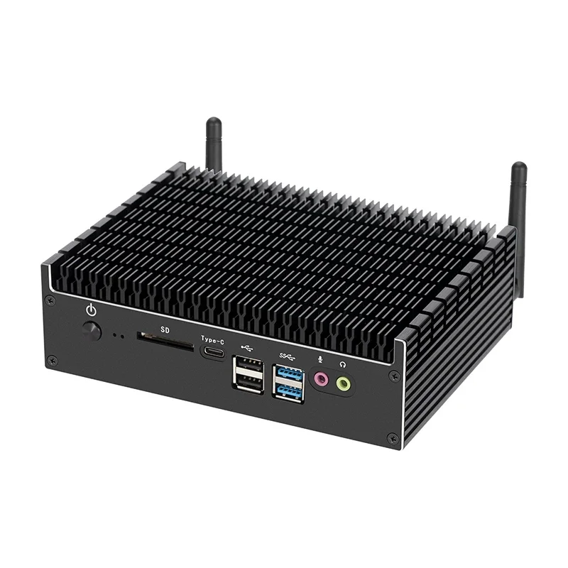 mini pcs 8th10th gen fanless  core i7 8565u I7-10710U quad core 6 usb minipc for win10 hardware mini pc gamer desktop computer