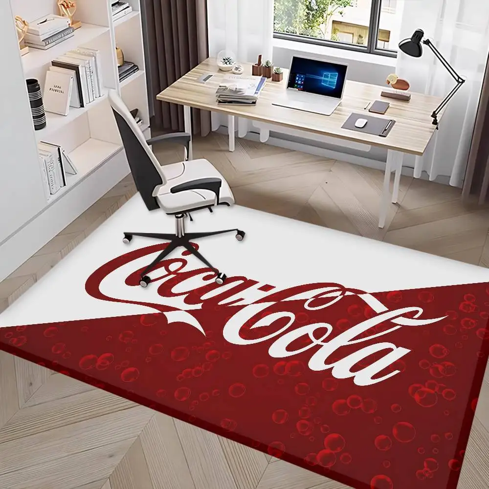 C-Cocas C-Cola Vintage Logo Kitchen Mat Kids Room Bedroom Decoration Balcony Anti-Slip Doormat Living Room Alfombra