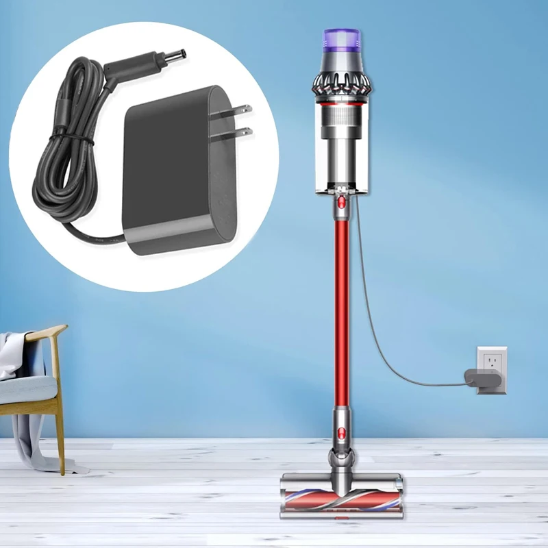 

charging adapter for Dyson V8 V7 V6 Vacuum Cleaner Power Adapter Charger Replacements Battery charger power supply EU/US plug