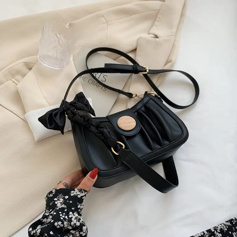 French Style Niche High-End Handbag for Women Fashionable and Stylish Crossbody Versatile Hand-Held Small Square Bag