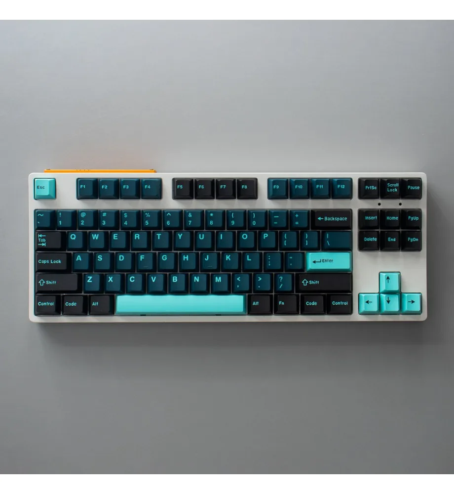 Keycap Personalized 171 key two-color original factory height Full set of customized dark/light color hammerhead shark/whistle