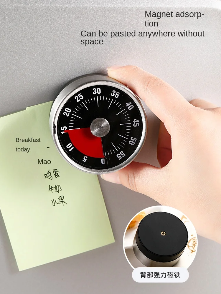 Kitchen Mechanical Timing Timer Reminder Home Alarm Clock Stopwatch Time Management