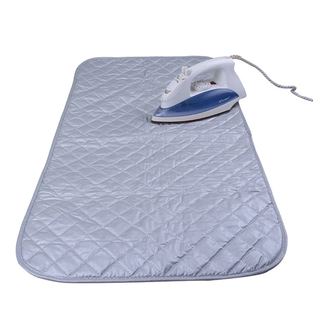 Ironing Mat Pad Thickened Heat Resistant Antiskid Cotton Portable Magnetic Dryer Cover Board