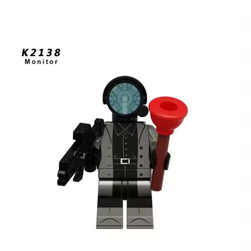 New KDL SWAT Skibidi Toilet Man Figures Anime Block Toys TvMan Titan Cameraman Speakerman Bricks Model Toy Birthday Gift - Image 37