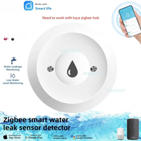 Graffiti ZigBee Smart Home Water Leakage Detector App Control Security Alarm Intelligent Water Immersion Sensor