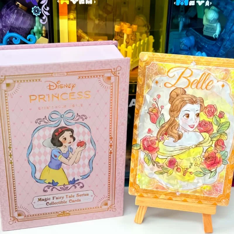 

Original Card.Fun Disney Princess Cards Magic Fairy Tale Anime Collection Cards Mistery Box Collect Toys Birthday Holiday Gifts