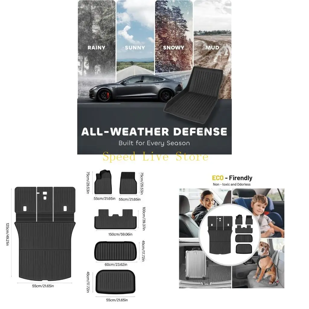 

547c Автомобильный аксессуар All Wather Car Mats для Y Juniper