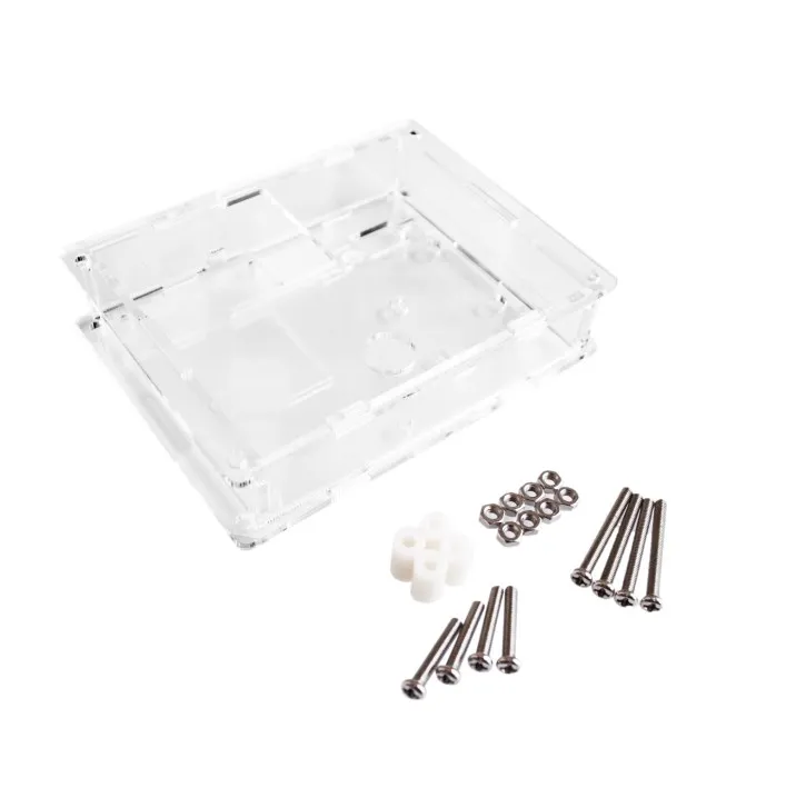 Clear Acrylic Case Shell Housing For LCR-T4 Transistor Tester ESR SCR/MOS