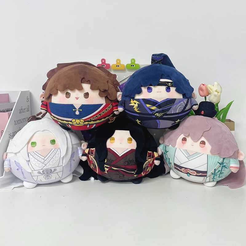 20cm Ashes Of The Kindom Soft Plush Cotton Doll Game Anime Pillow Sun Ce Liu Bian Q-Version Plush Children'S Companion Gifts Toy