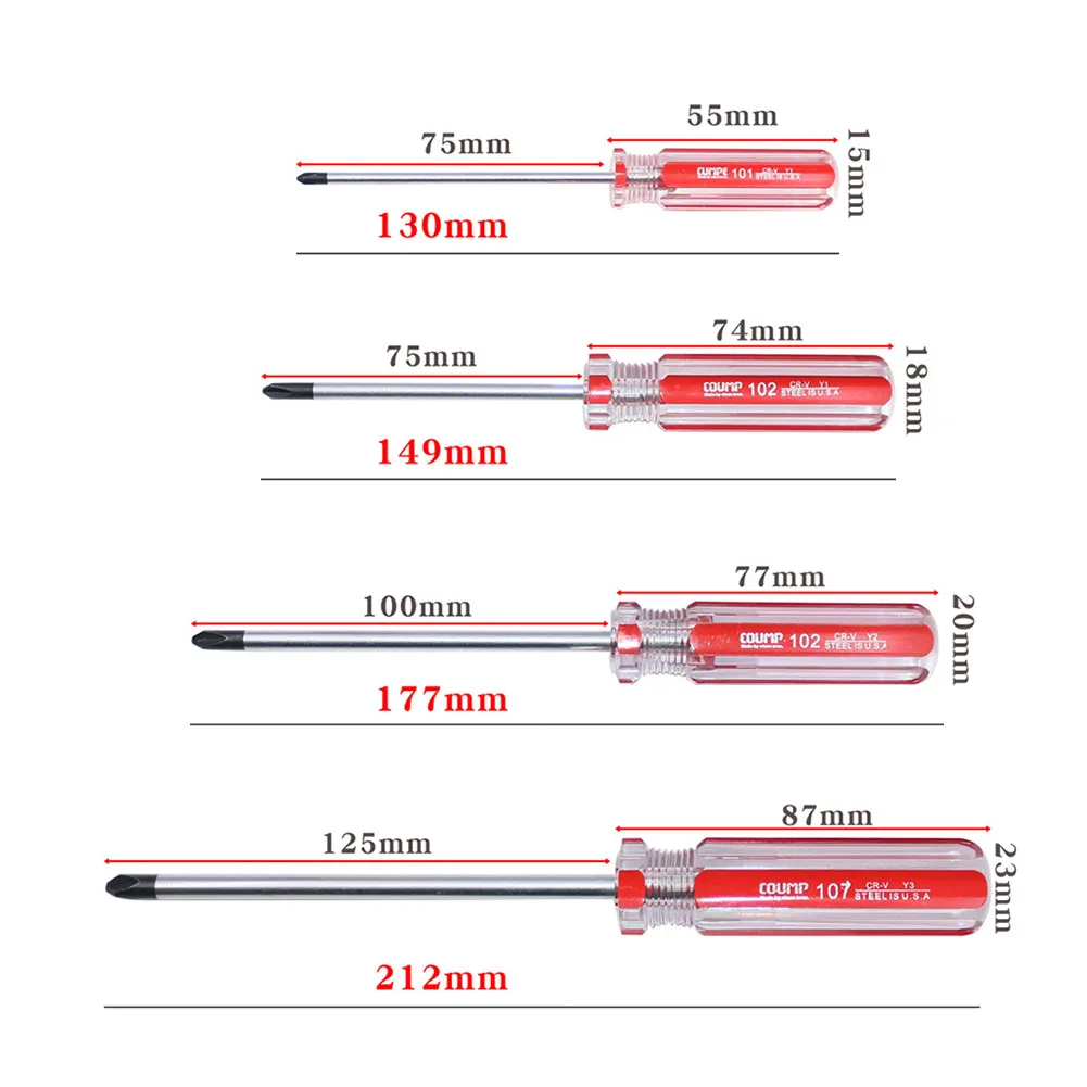 1PC Y-shaped Tri Wing Screwdriver Magnetic Nonslip Grip Steel Screwdriver Precision Hand Repair Tool Y0 Y1 Y2 Y3 For Hand Tool