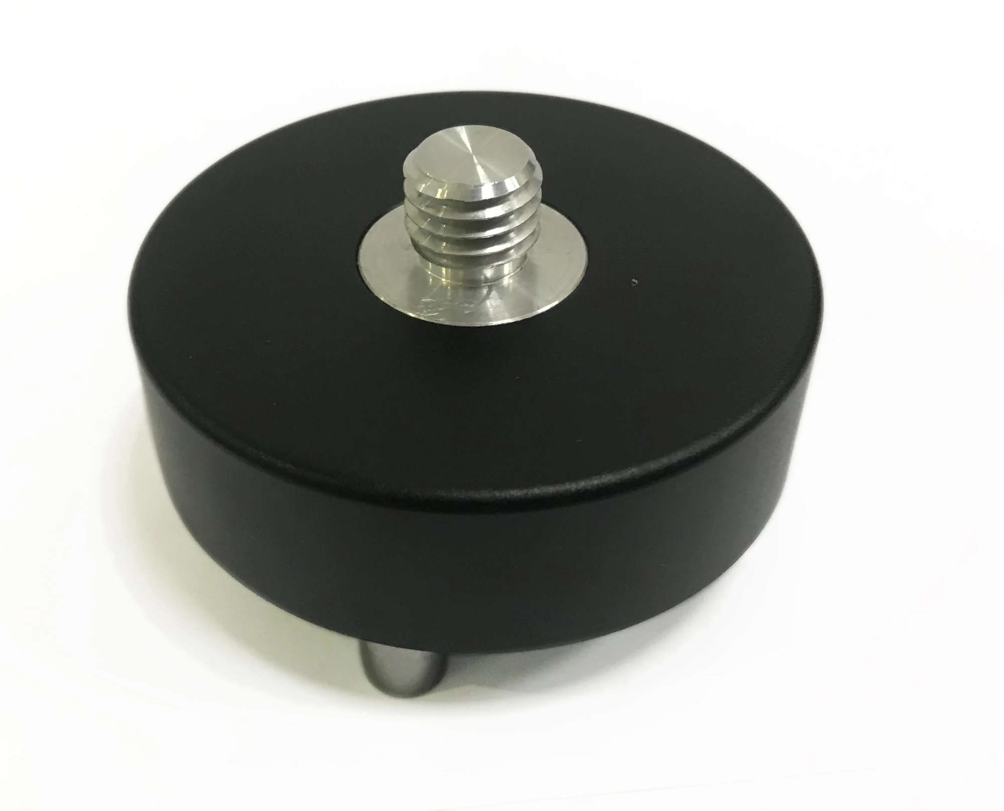 Adaptador Tribrach de tipo Fixo Preto Mandíbula Montagem 58 x 11 Parafuso Giratório Prismas Gps Adaptador de Levantamento para Leica Superior