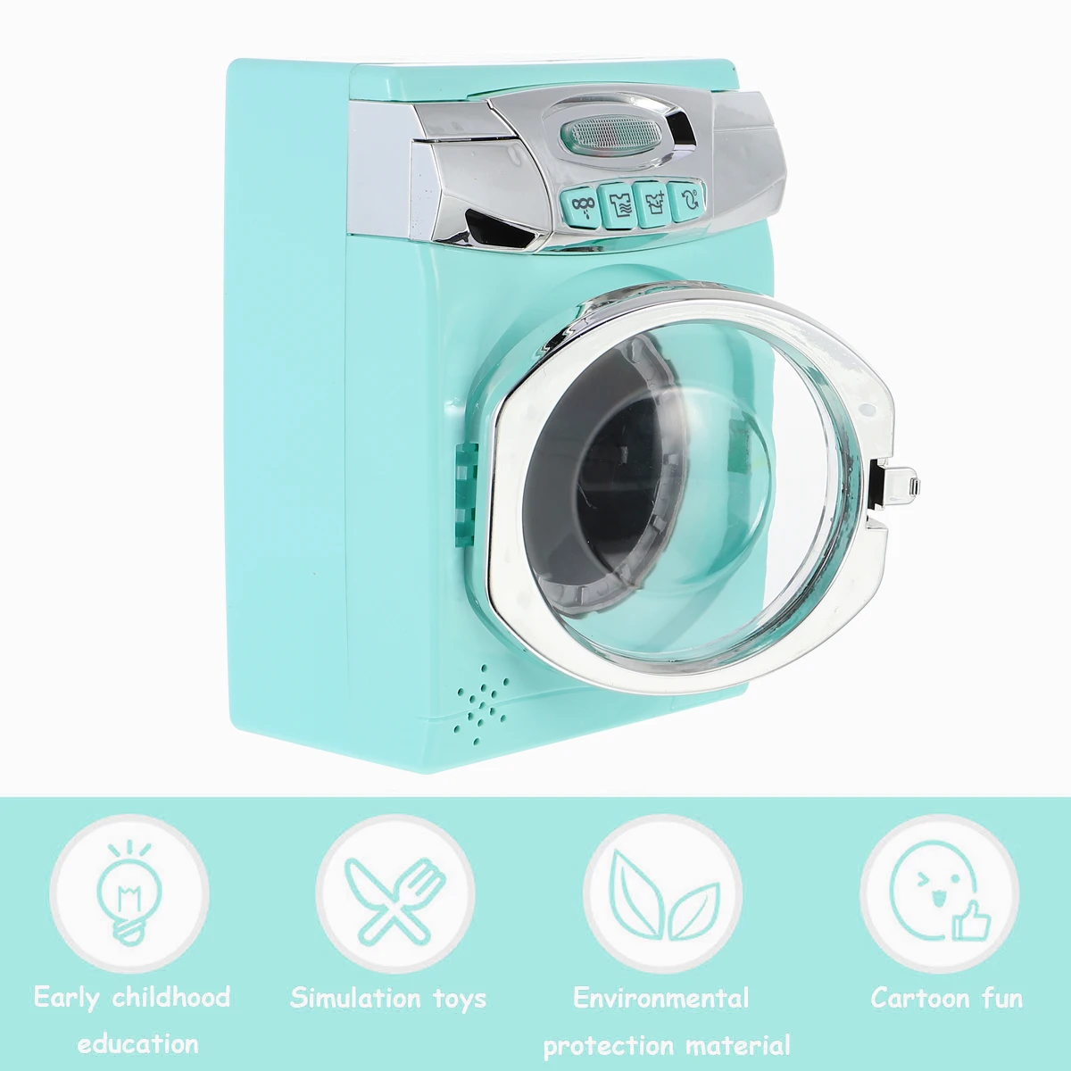 

Simulation Kitchen Utensils Set Realistic Baby Washing Machine Plastic Appliances Creative Educational Toy For Kids Hands On