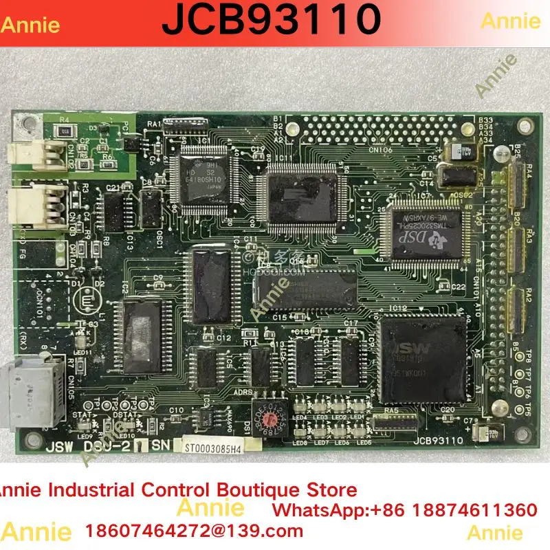 Second-hand test OK  Injection molding machine circuit board DSU-21, model JCB93110