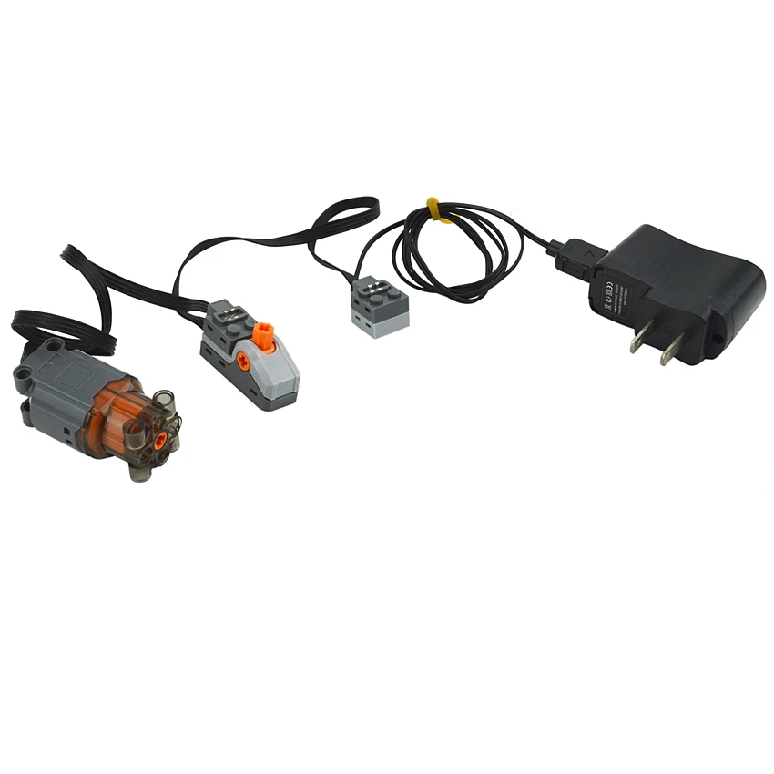 USB Cabe الأجزاء الفنية 9686 مجموعة الطاقة 8883 محرك التيار الكهربائي القلب للقطار 15039 15012 لتقوم بها بنفسك خط تمديد سلك الحبل اللعب