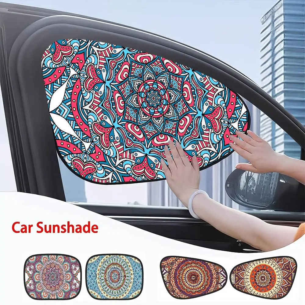 

Классические солнцезащитные козырьки на боковые окна автомобиля с цветочным принтом (1 шт.) — солнцезащитные блики/защита от ультрафиолета