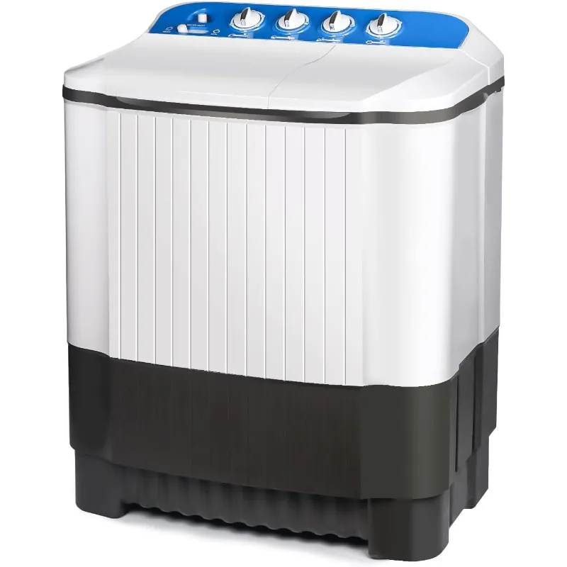 Portable Washing Machine,with twin Tub (Wash and Spin Dry), Compact Laundry Washer for Apartments, Dorm, RV