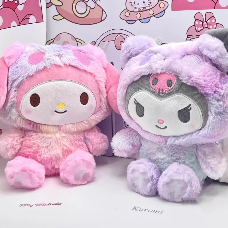 

Cinnamoroll Kuromi Anime Kawaii Sanrio Lovely Doll Bed Pillow Figure Cute My Melody Toys Pendant Birthday Gifts for Kids