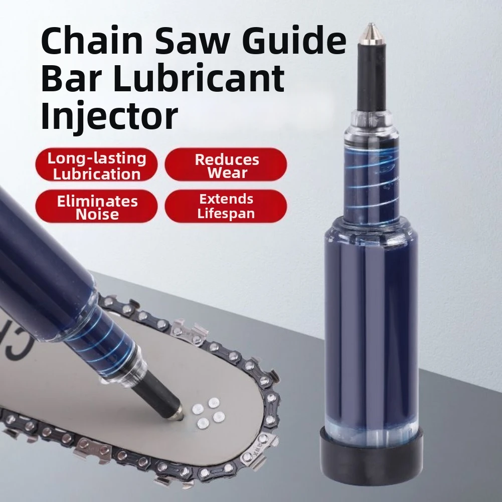 Chainsaw Chain Guide Bar Sprocket Nose Brushcutter Grease Applicator Chainsaw- Guide Plate Lubricating Oil Injector