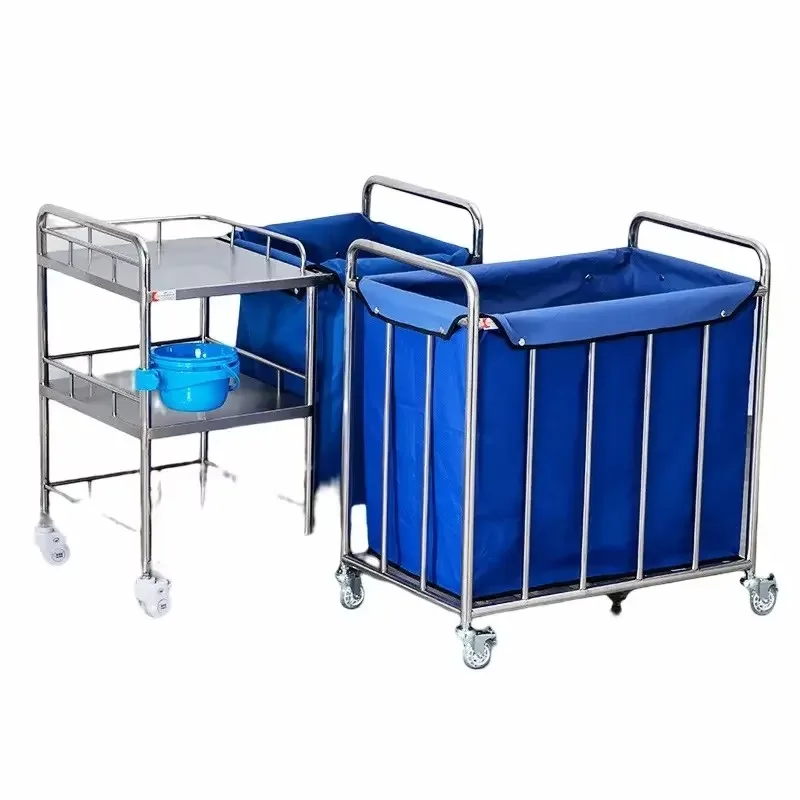 

Hospital Waste Cleaning Cart Medical Dressing Trolley 2026