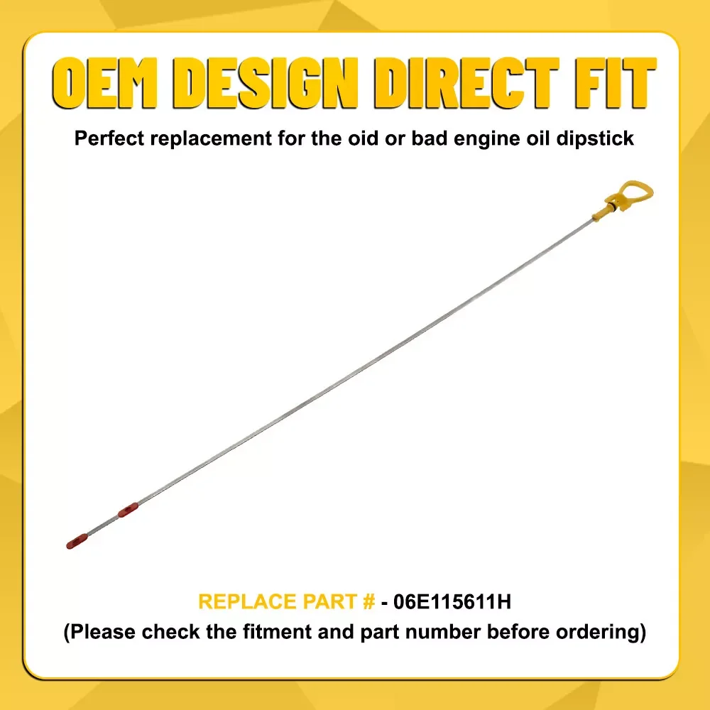 1pc Car Engine Oil Dipstick Stainless Steel For MERCEDES E-Class E220 E250 BlueTEC 4-Matic 220 CDI OEM6510102372 Car Accessories