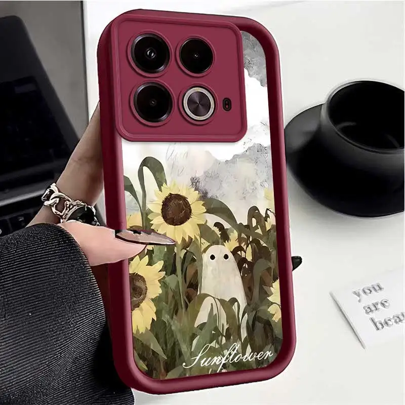 Note40 Forest Ghost Sky Eye Ladder Phone Case For Infinix Note 40Pro 30 30Pro 30VIP 12 12Pro Smart 8 7 6 Zero 30