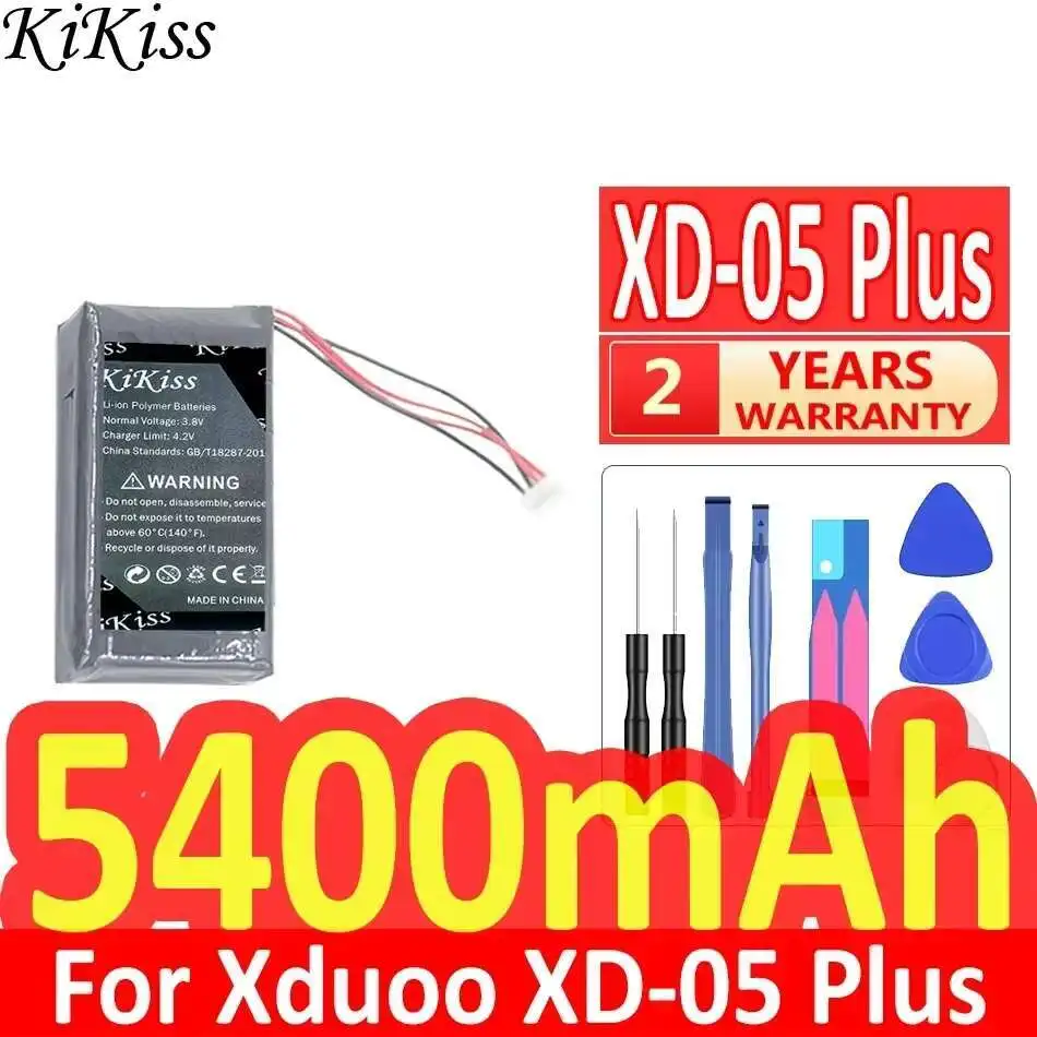 

Аккумулятор KiKiss 5400 мАч для Xduoo XD-05 Plus