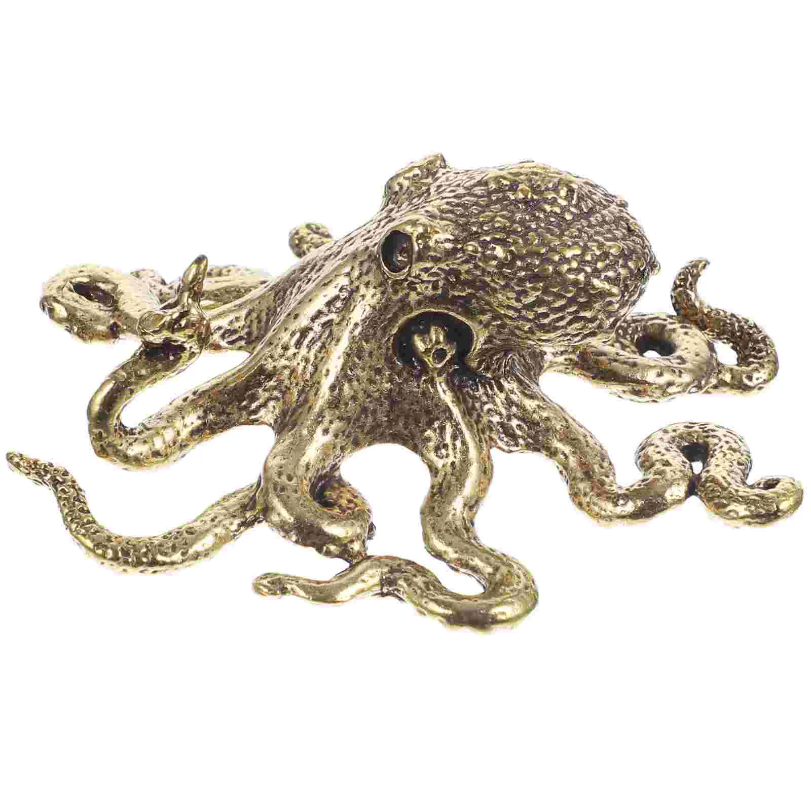 Ornaments Desktop Decor Octopus Jumbo Shape Animal Craft Car Accessories Home Model Adornment