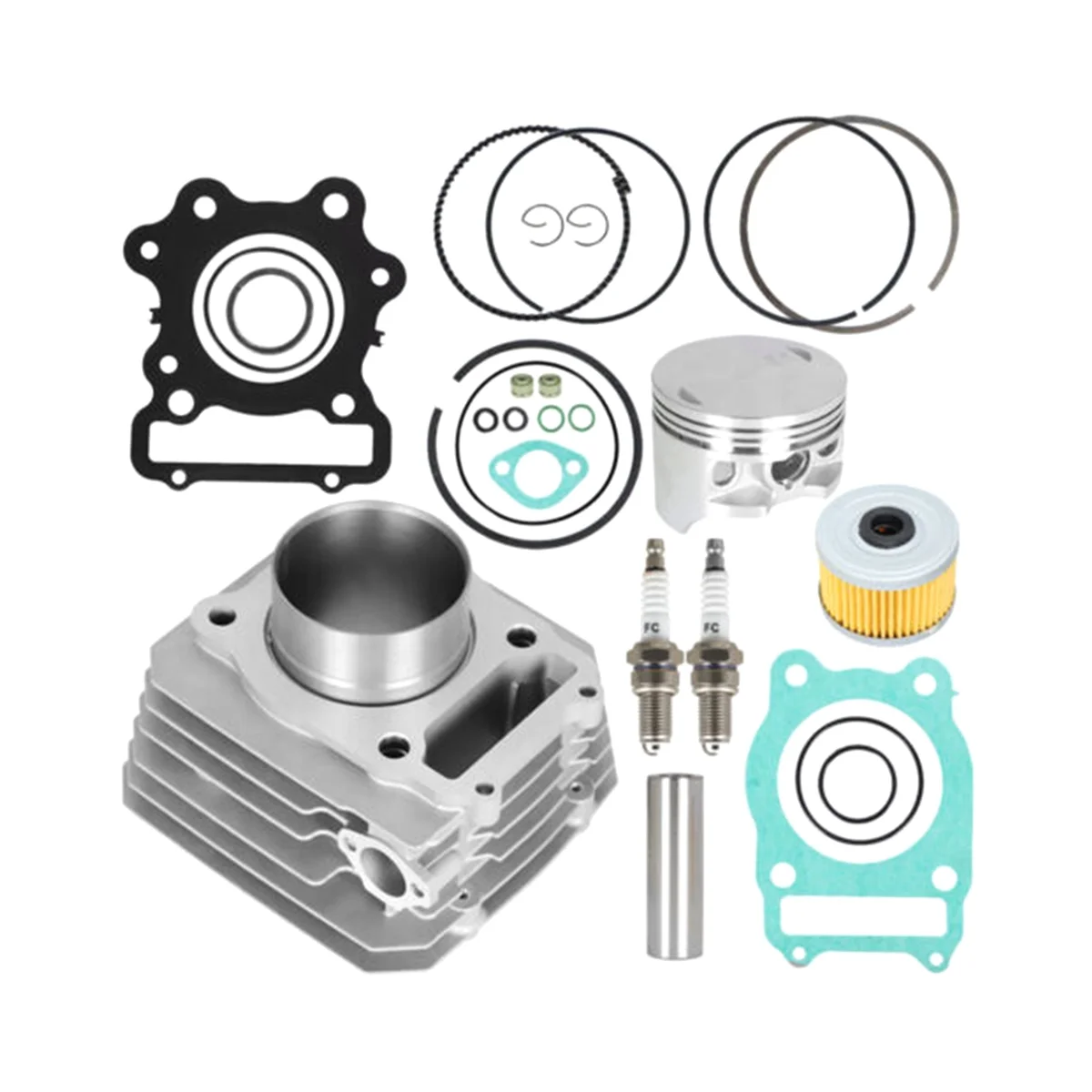 

Air Cylinder Top End Rebuild Kit for Honda TRX 300 1988-2000 Fourtrax FW 4X4 2X4 12000-HC4-000