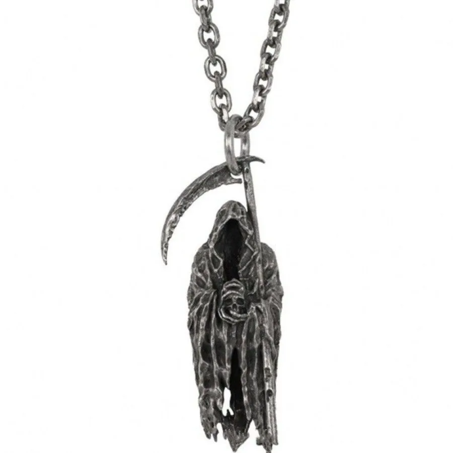 

Death Skull Necklace Personality Cold Wind Bungee Tide Brand Europe And America