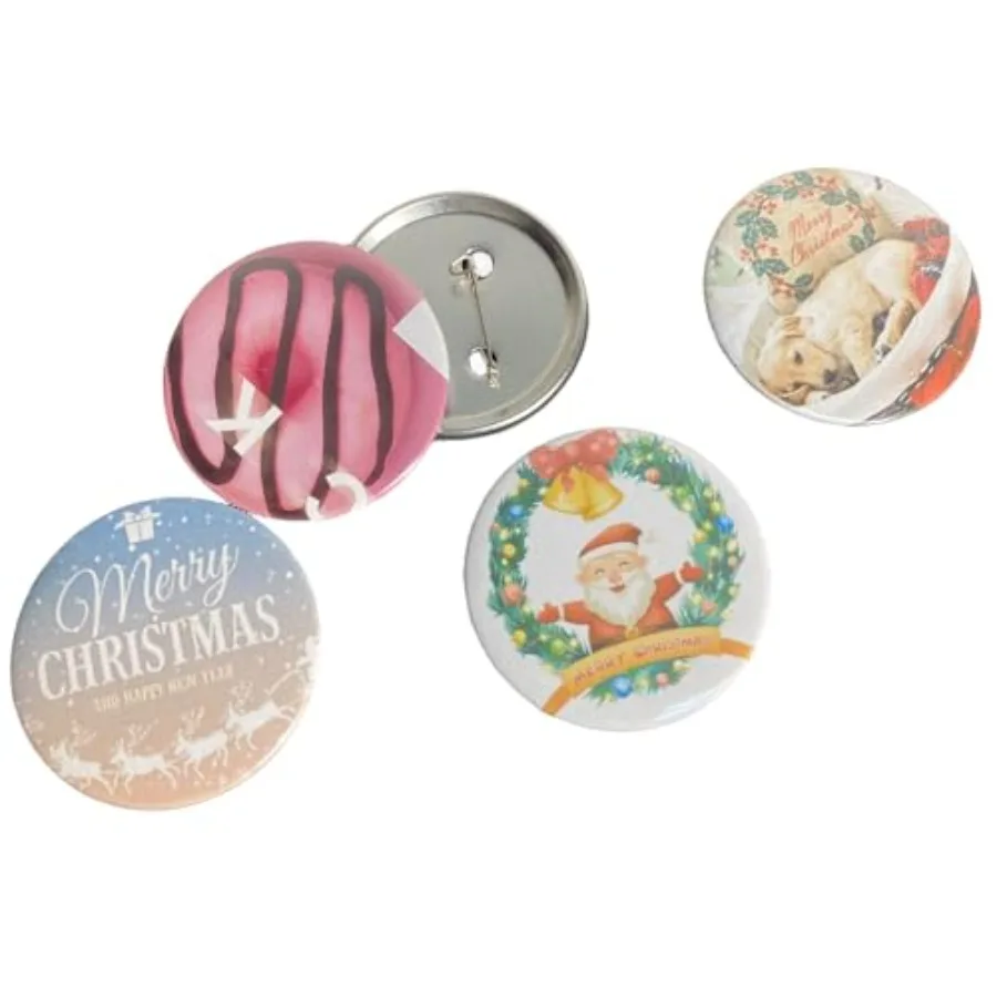 

Принадлежности для изготовления металлических булавок, 58 мм, круглые кнопки с обратной стороной, заправки для машины для изготовления пуговиц, 100 комплектов