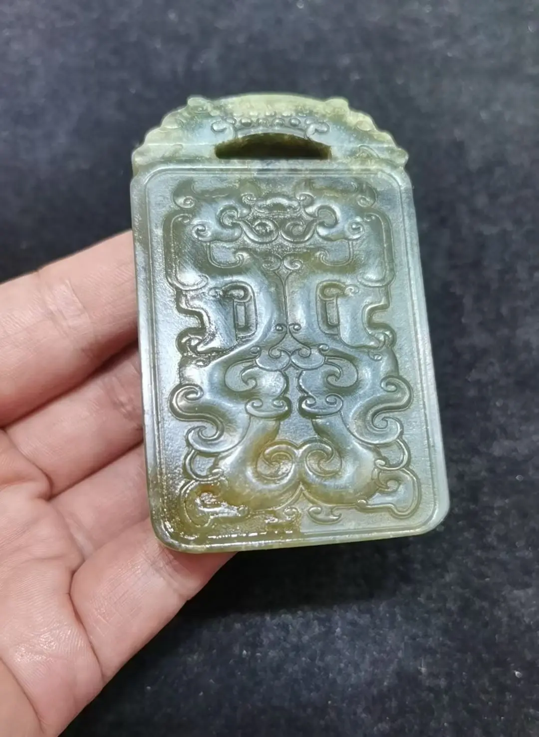 

AAA 1 шт. сокровище китайский винтажный Hetian старый нефрит различные виды нефритовых предметов для демонстрации тотемной резьбы амулет Таймстаун