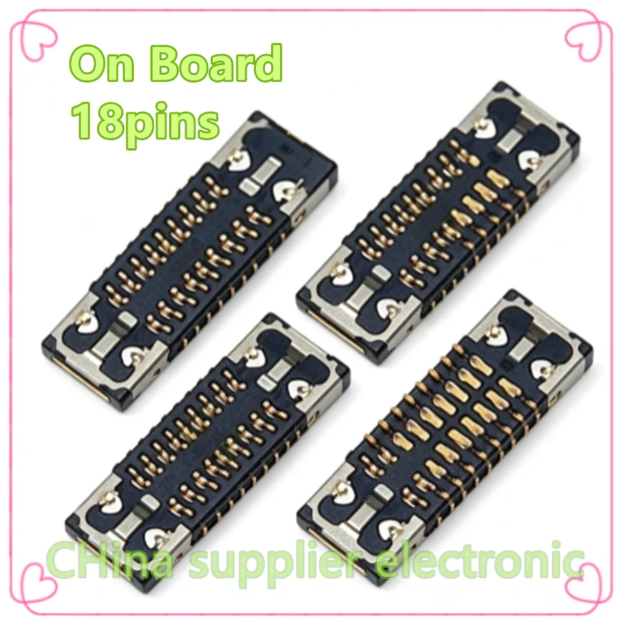 For iPhone 12 12PRO cable Main board display seat screen touch connection seat 18pins