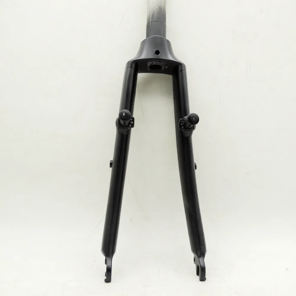 Folding Bike Rigid Front Fork 20 Inch Aluminum Alloy V Brake Compatible Straight Tube 100mm O L D Cycling Spare Parts Gear