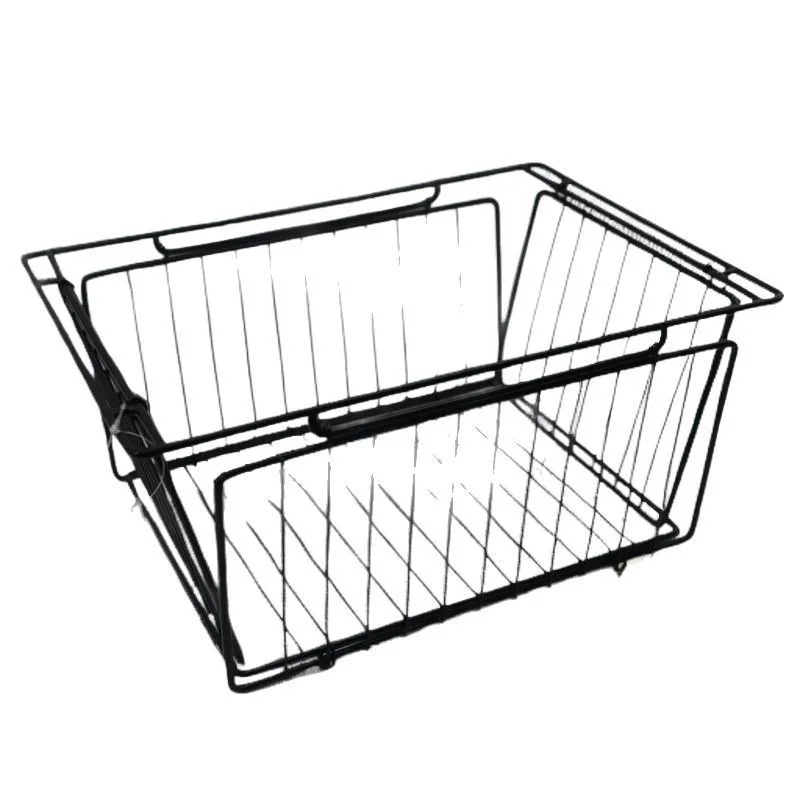 

IGT Table Foldable Draining Basket Stainless Steel Outdoor Camping Multifunctional Vegetable Washing Basket Storage Rack