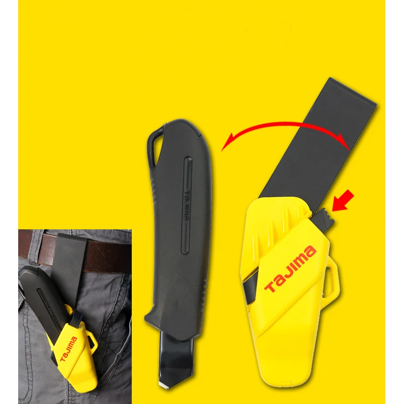 Imagem -03 - Tajima-drivers Utility Knife Faca Universal Japonesa com Lâminas Segmentadas Lâminas Intercambiáveis 11011704 18 mm