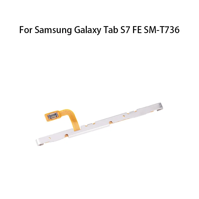 GEFEBSI Org Power ON OFF Mute Switch Control Key Volume Button Flex Cable For Samsung Galaxy Tab S7 FE SM-T736
