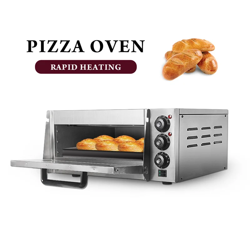 

Single Layer Bread Cake Pizza Oven Electric Oven Commercial One Layer Baking Oven Fully Automatic Electric Oven Stainless Steel