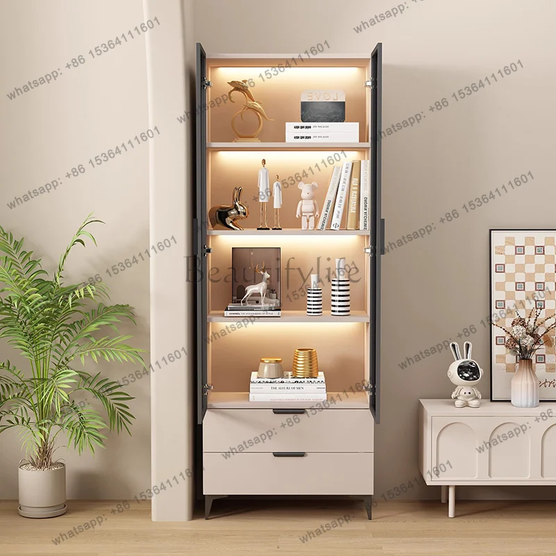 

French Modern Living Room Cabinets Corner Friendly Trendy Chic Living Room Cabinets Cool Toned Aesthetic Meuble Furniture Home