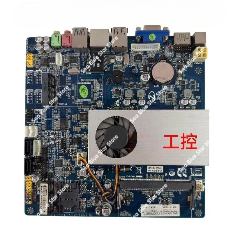 Industrial Board ZA-JJ-5XXXU I5-5250U All-in-one Cash Register Advertising Machine Main Board Second-hand Disassembly Main Board