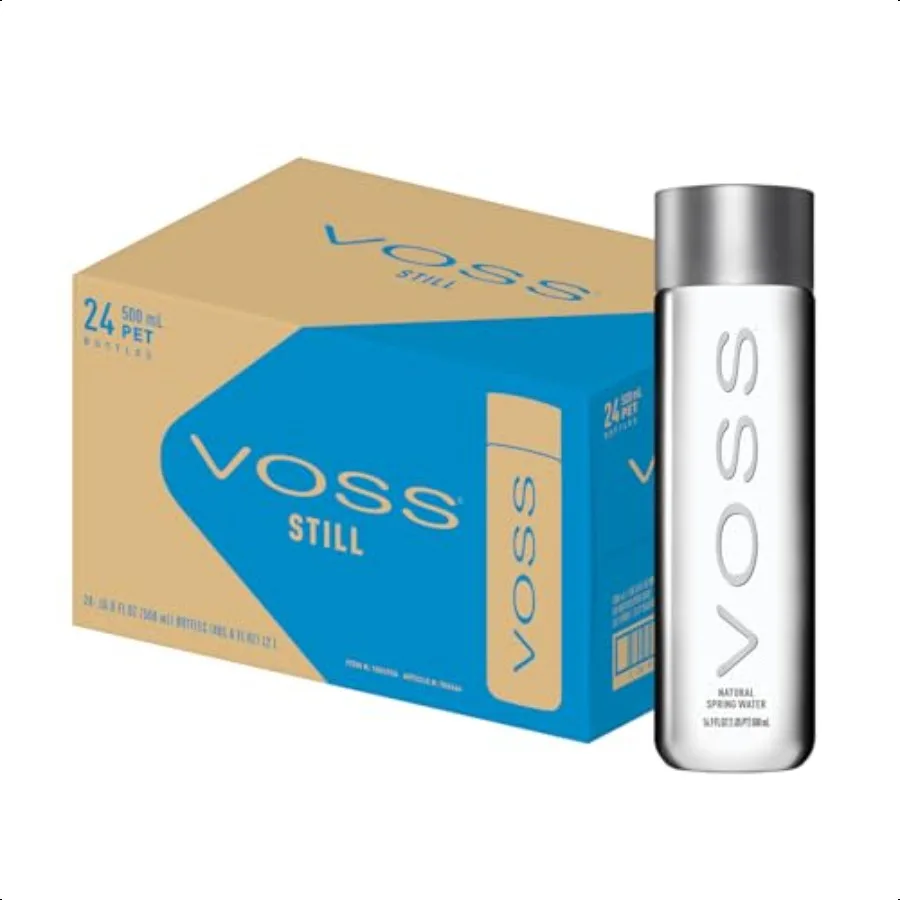 

Вода VOSS Artesian Still Water 500 мл Пластиковые бутылки 405,6 Fl.Oz Упаковка из 24 шт.