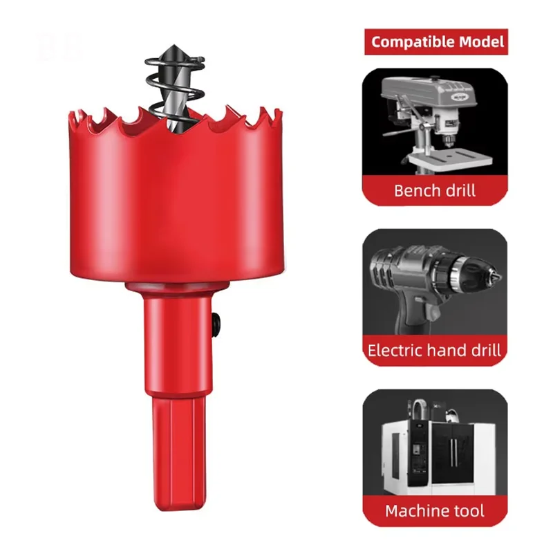 1PCS M42 Bi-Metal Hole Saw Drill Bit Kit16-200mmfor Metal Iron Aluminum Stainless Plastic DIY Wood PVC Sheet Cutting Cutter Tool