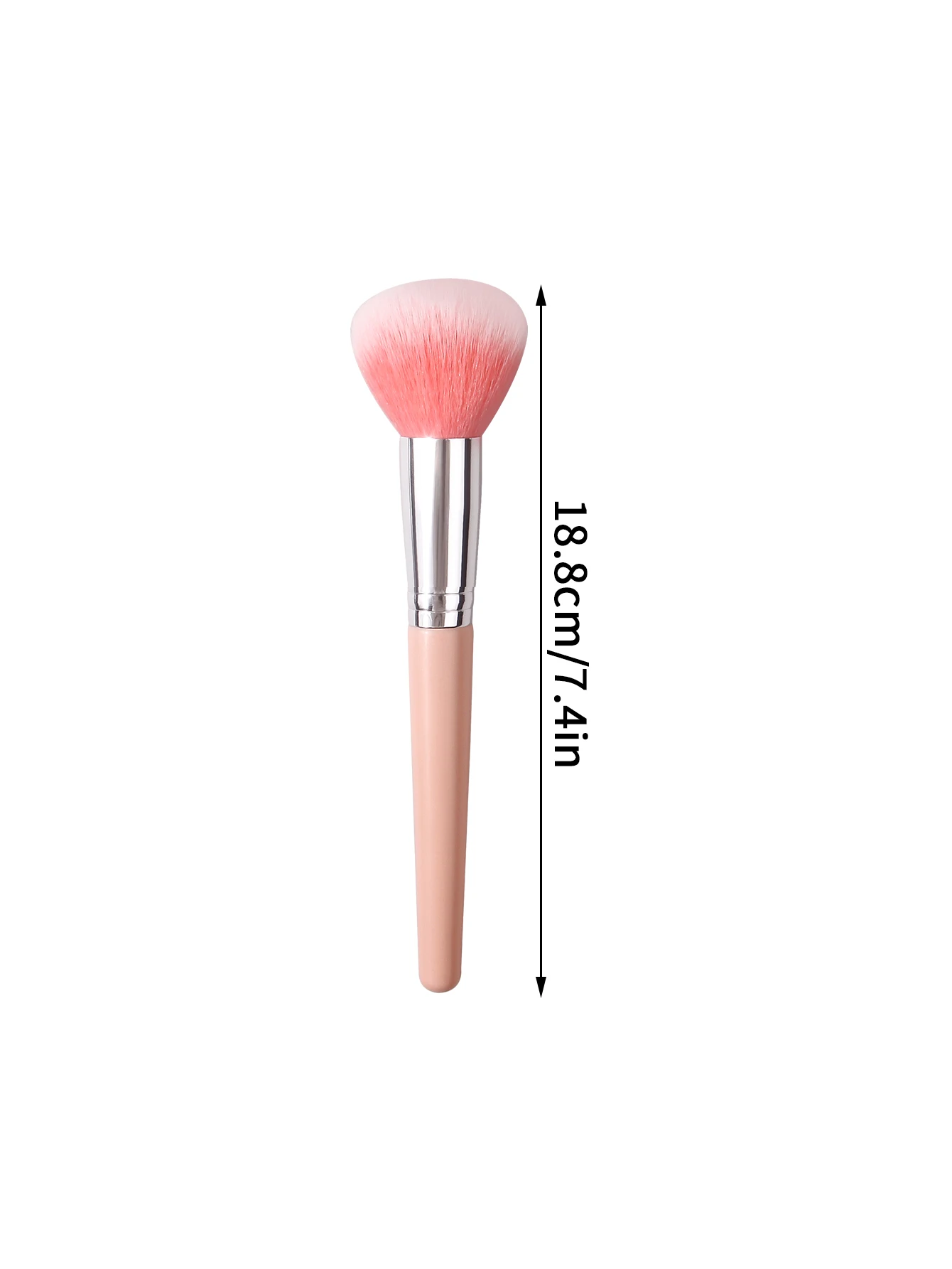 1PCS loose powder brush, setting brush, blush brush, contouring brush, facial makeup brush, portable beginner's beauty tools
