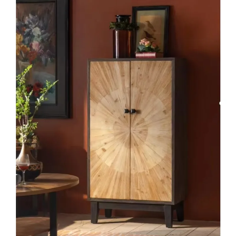 

American retro home locker, home model house decorative locker