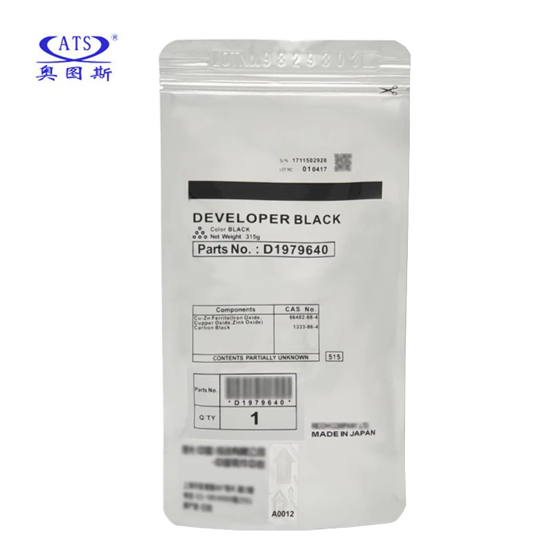 

1PC MP2555 MP2554 MP3054 MP3055 MP3554 MP3555 MP6054 MP5054 MP6055 Original Developer Powder For Ricoh MP5055