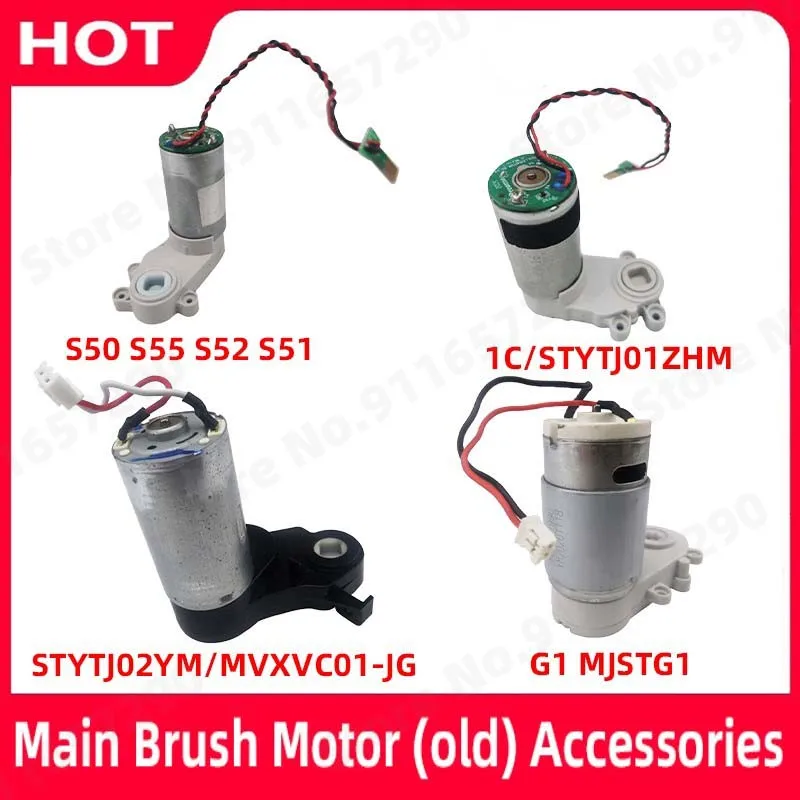 Main Brush Motor Assembly For Xiaomi 1S 1C SDJQR01RR Mijia G1 MJSTG1 STYTJ02YM S50 S55 S52 S51 Robot Vacuum Cleaner Accessories