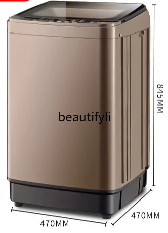 Vollautomatische Waschmaschine, Schlafsaal, Haushalt, Mini, große Kapazität, Schleudertrocken, kleine Miete, lufttrocknend