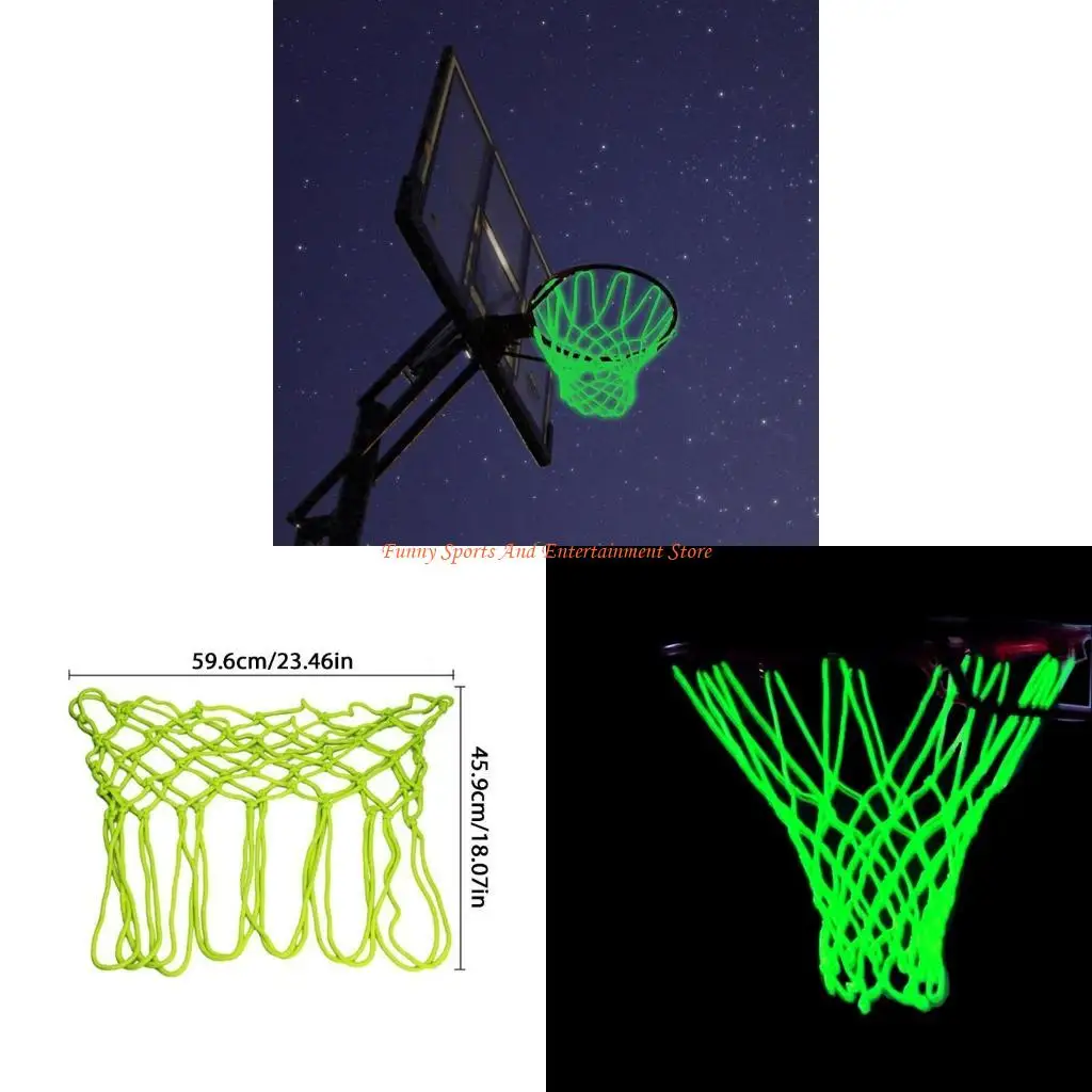 

C4DE Nightlight Basketball Net для открытого спортивного портативного светового стандартного размера
